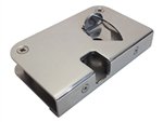 Southco MG-05-733-24 Star Sailor entry door latch, with a marine grade 316 stainless steel finish.