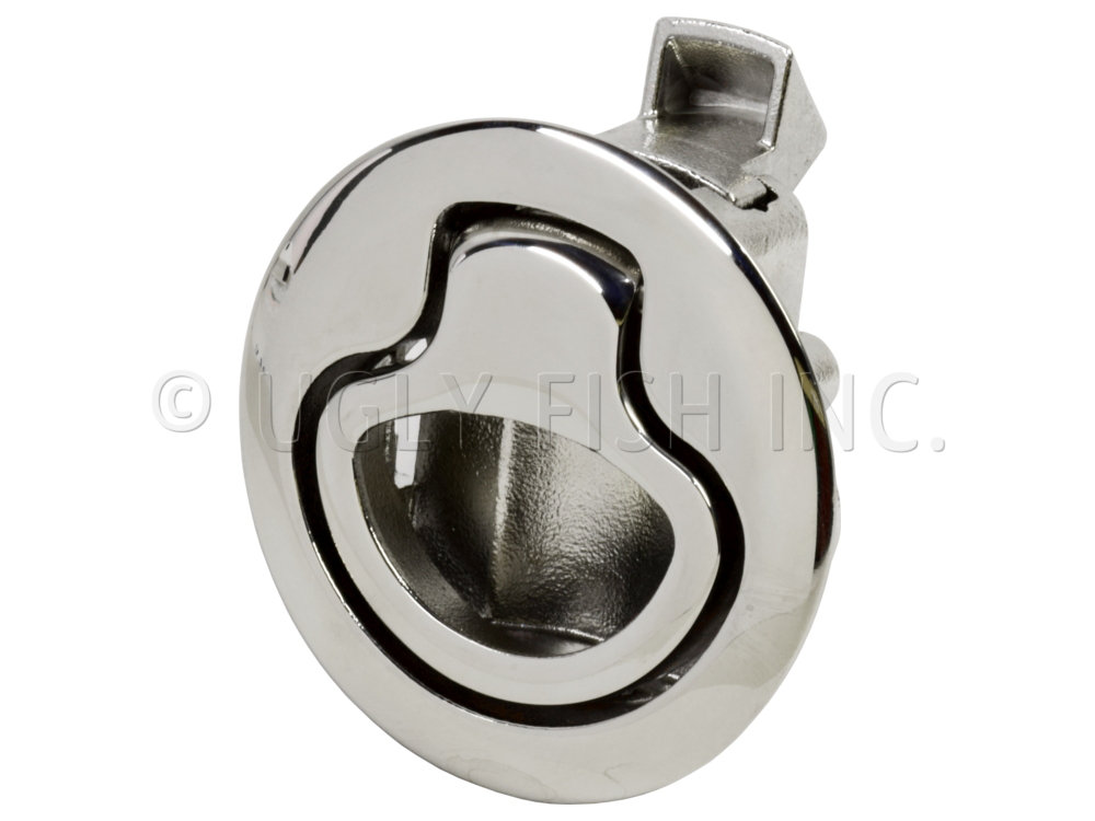 Stainless Steel Flush Pull Slam Latch Hatch Replacement Door Lock For RV Marine 